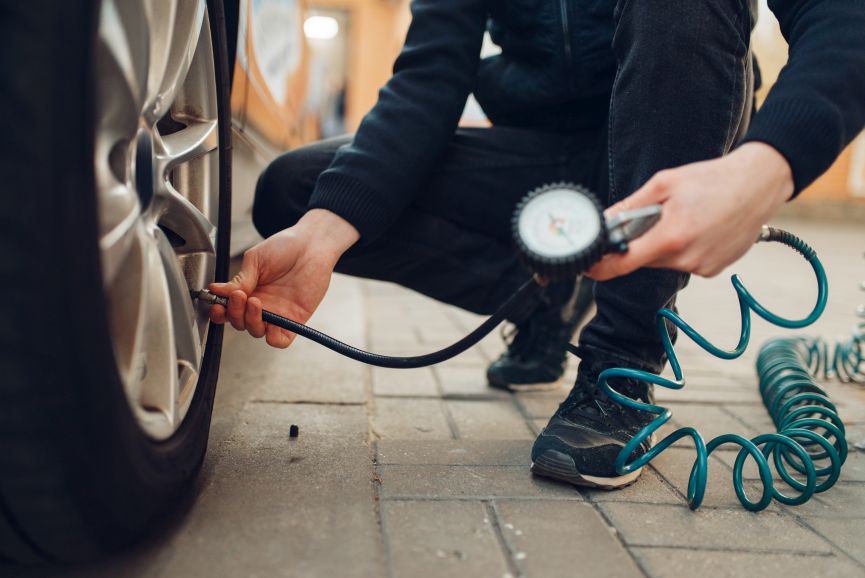summer tyre pressure check for uk drivers