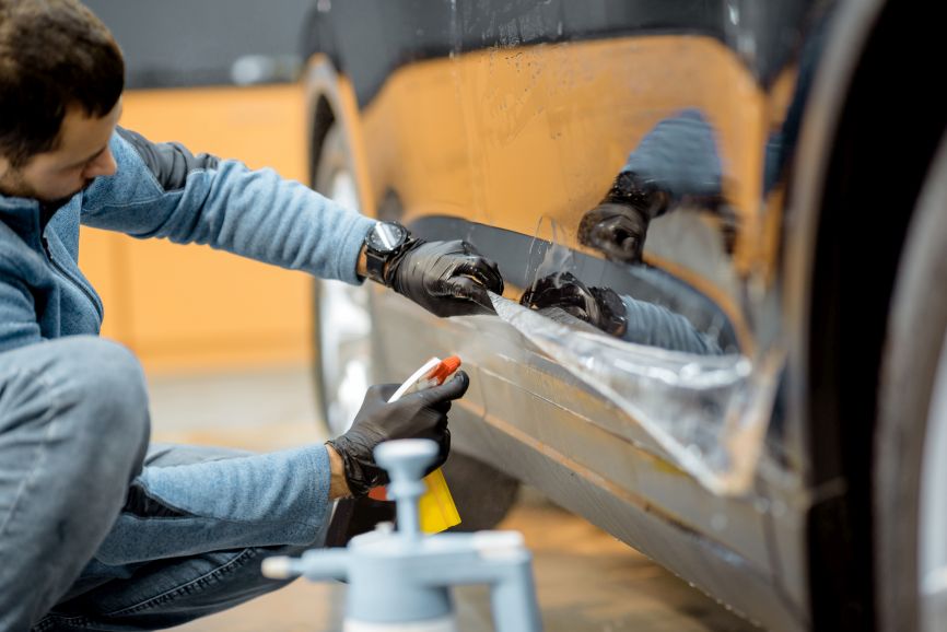 clear coat peeling repair restores damaged car paint