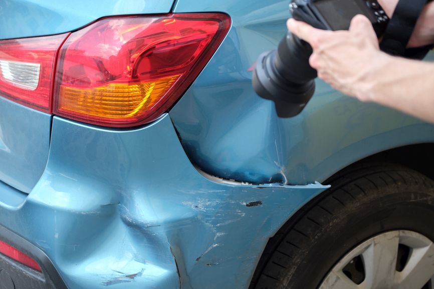 paintless dent removal cost assessment for car body damage